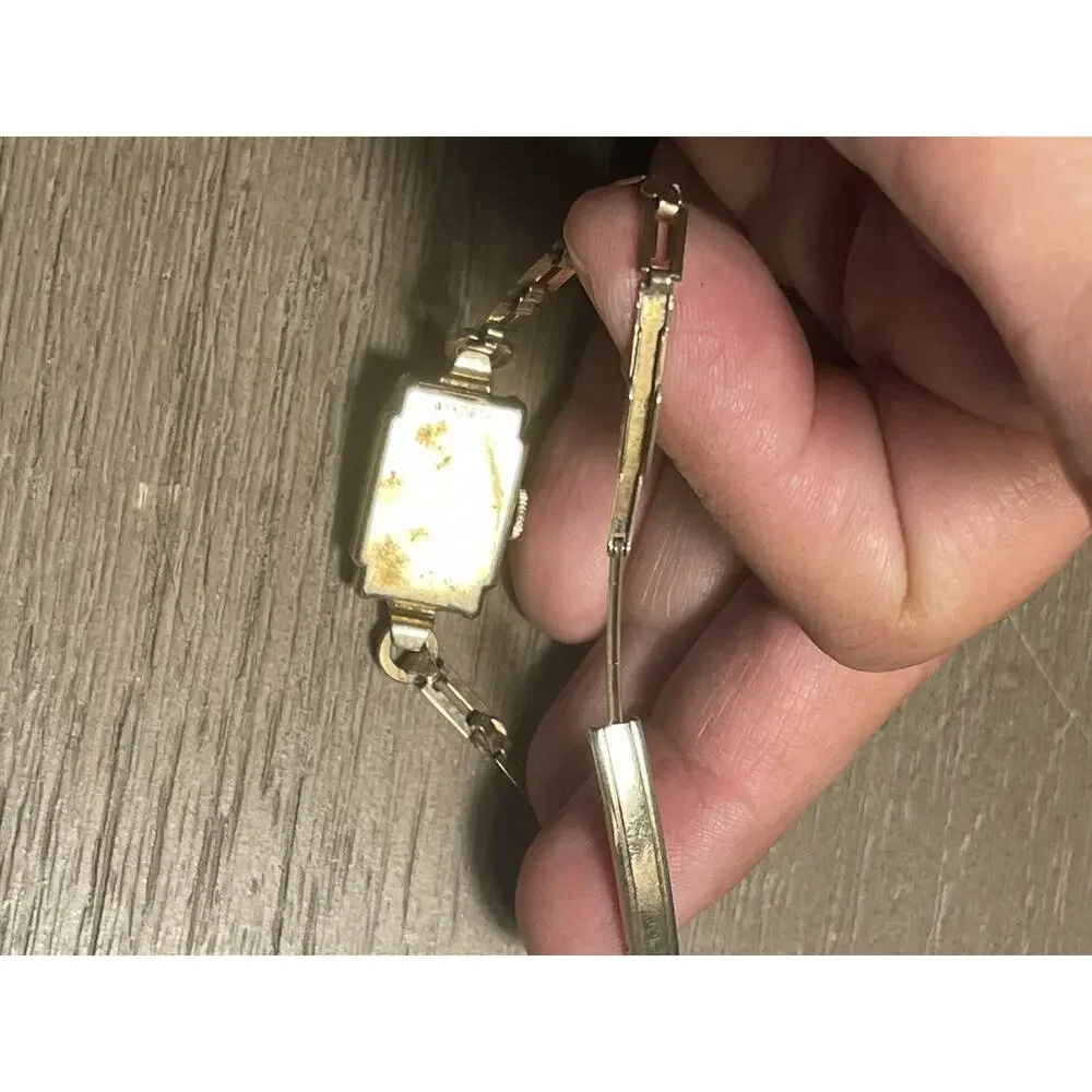 Antique 1920s Gruen Art Deco Ladies Watch 10K 12K Gold Filled Swiss